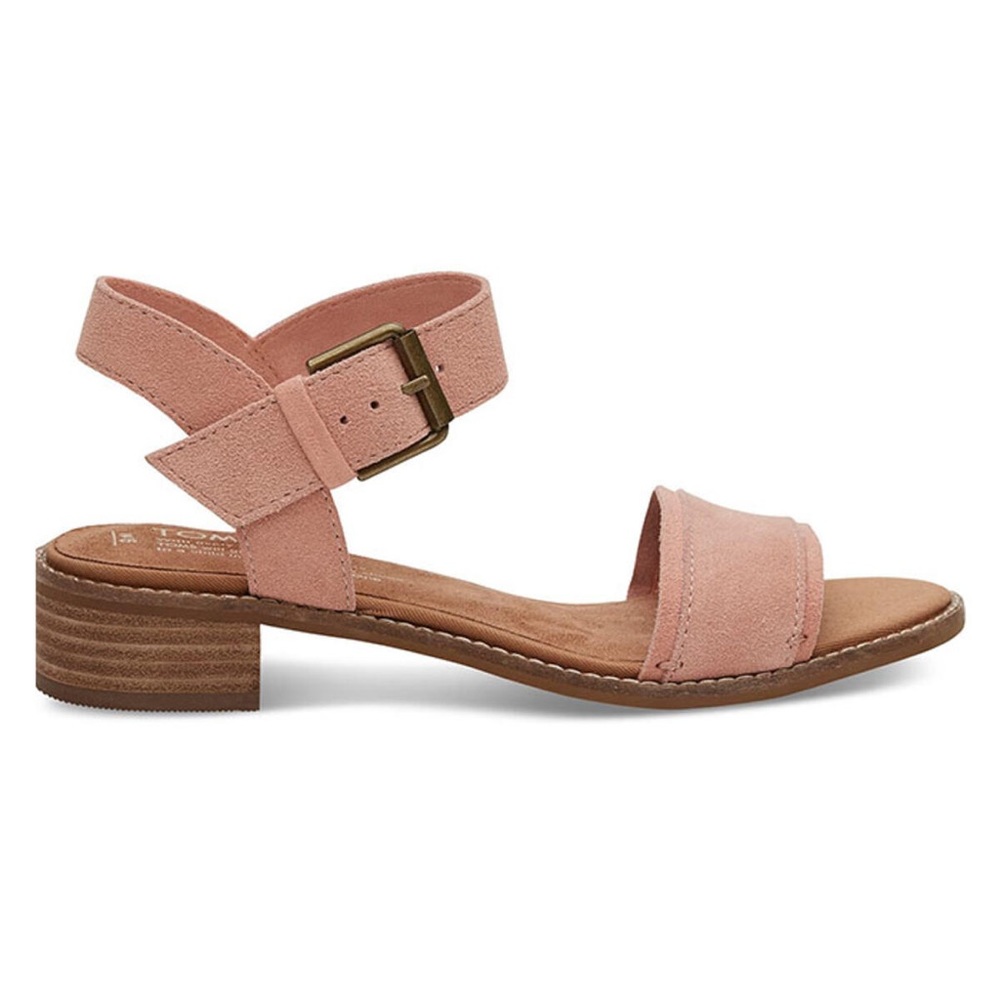 Toms Camilia Bloom Suede sandal